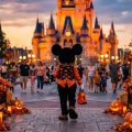 Mickey heeft het druk met Halloween